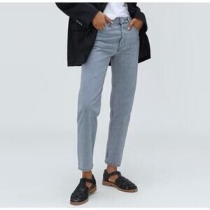 Everlane The Relaxed Straight Jean Organic Cotton Gray Size 23 Regular